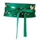 thumbnail image 2 of Cinturón de mujer, cinturón , cinturón cruzado, cinturón , flor bordada, cinturón ancho Verde Colcomx Cintura ancha para mujer, 2 of 8