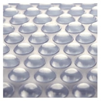 Clear 14 ft x 28 ft Rectangle Solar Cover | 1200 Series | Heat Retaining Blanket for Rectangular Inground & Above Ground Swimming Pools | Use Sun to Heat Pool | Bubble Heating Blankets