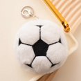 thumbnail image 7 of Jiibva Plush Sport Ball Keychain, Plush Basketball Football Keyring for Sport Lover Purse Bag Charms Pendant Keychain for Men Women, 7 of 7