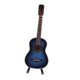 thumbnail image 1 of Casa de Miniatura de Guitarra 1/8 Panelado Instrumento Musical Azul, 1 of 8