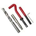 thumbnail image 3 of 20Pcs Metric Thread Insert Kit M5 M6 M8 M12 M14 Helicoil Car Pro Coil Tool * 1.0, 3 of 7