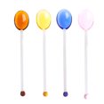 thumbnail image 1 of 4Pcs Heat Resistant Coffee Spoon Glass Tasting Spoon Teaspoon Stirring Spoon for Tea Dessert Cocktail Appetizer, 1 of 5