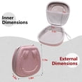 thumbnail image 2 of Funda para auriculares L LTGEM compatible con Logitech H390, rosa, 2 of 8