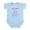 Sky Blue, variant on CafePress - Infant Bodysuit - Baby Light Bodysuit, Size Newborn - 24 Months