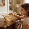 thumbnail image 6 of Crystal Swan Decorative Bowl, Festive Table Centerpiece for Candy and Fruit, Elegant Gift for Housewarming and Holiday Dining Table Decorations, 6 of 6
