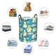 thumbnail image 4 of Balery Cute Polar Bear Fishing Cesta de ropa redonda con asas, impermeable, independiente, para ropa, juguetes, dormitorio y familia-Medium, 4 of 6