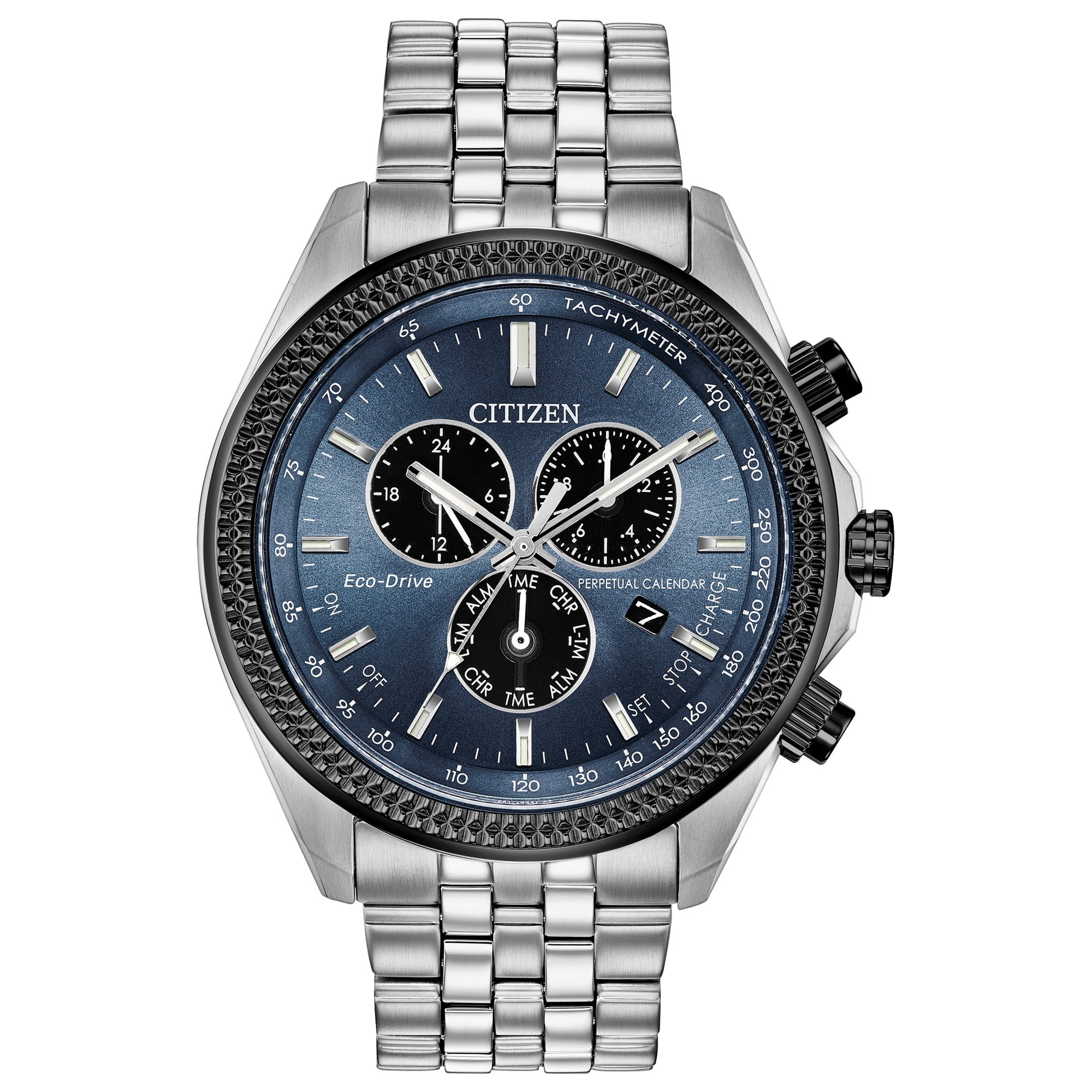 Citizen Men's Eco-Drive Classic Chronograph Stainless Steel Watch - BL5568-54L