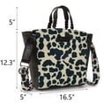 thumbnail image 4 of Wrangler Women's Animal Print Crossbody Bag Versatile Top-Handle Shoulder Bag for Everyday Travel & Casual Use, Black, 4 of 7