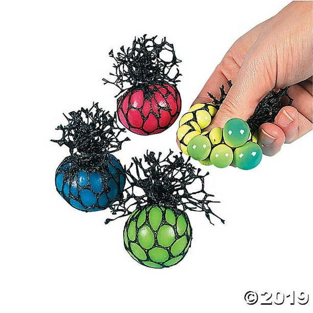 color changing mesh stress ball