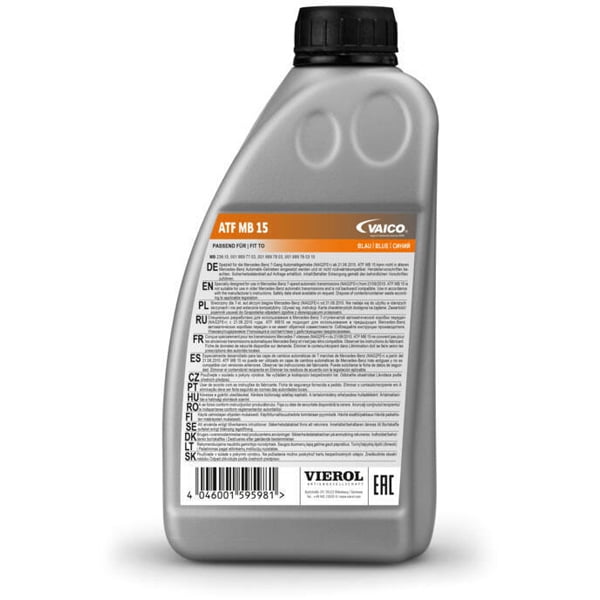 Automatic Transmission Fluid Sold Individually 1 Liter for 2000-2001 Mercedes Benz S500 Guard 8 Cyl 5.0L VCOV600220