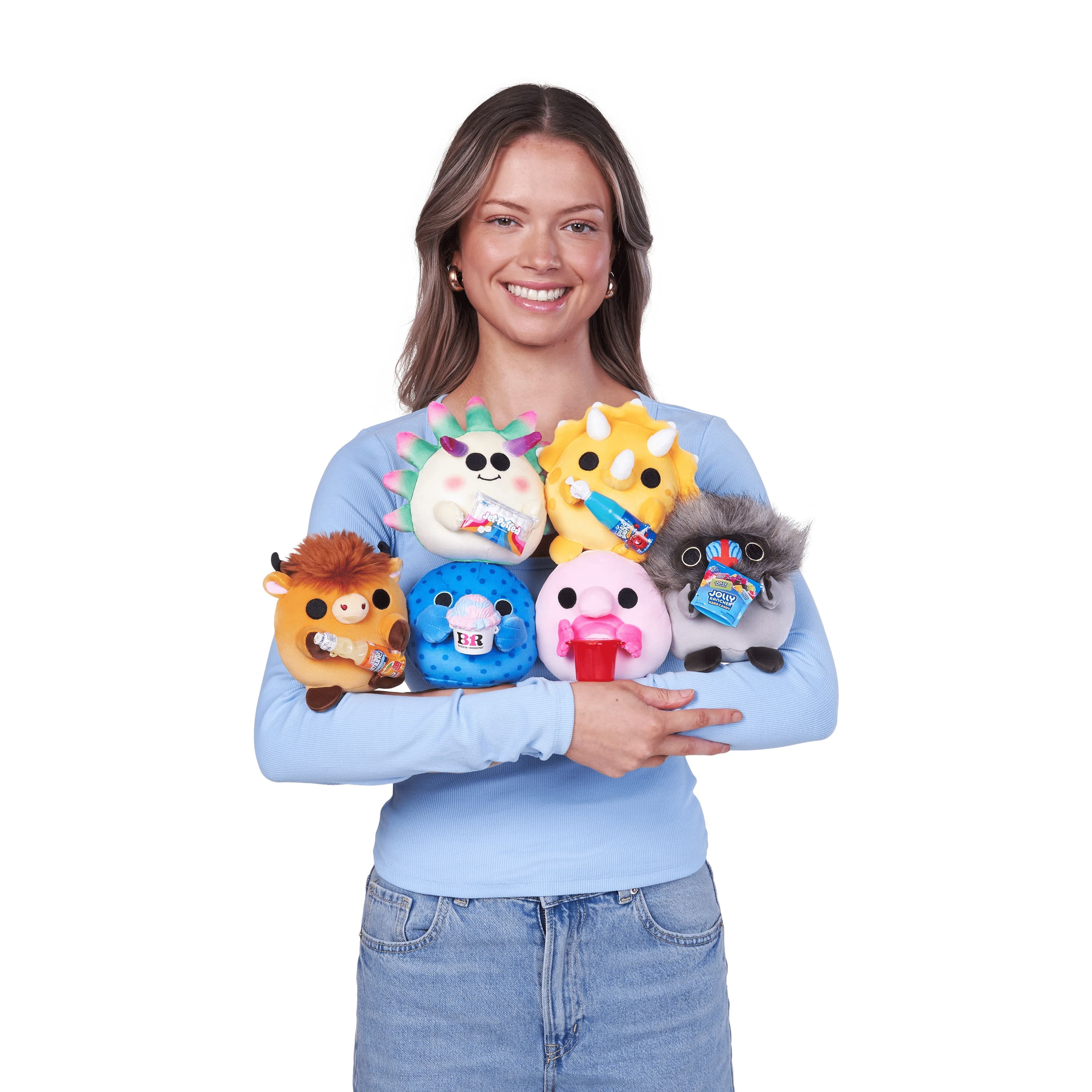 Snackles Peluche série 3 5 pouces sous licence de ZURU, Peluche avec licence accessoires Snack Brand