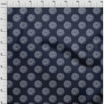 thumbnail image 3 of oneOone Georgette Viscose Fabric Floral Block Printed Craft Fabric BTY 42 Inch Wide, 3 of 4