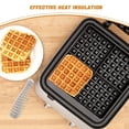 thumbnail image 3 of unbranded Manija Ergonómica De Repuesto Para Máquina De Waffle Con Aislamiento Térmico Y Compatibilidad Amplia, 3 of 8