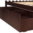 thumbnail image 2 of BEDSMART Lits Superposés Simple sur Double en Bois Massif avec Rangement / Espresso, 2 of 7