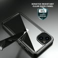 thumbnail image 5 of for iPhone 13 Waterproof Case - Shockproof Dustproof Case with Built-in Clear Screen Protector, Full Body Heavy Duty Sealed Protective Cover for iPhone 13,Black, 5 of 11