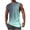 hgg307-Mint Green, variant on Yaoyar Mens Gradient Shirts Summer Stylish Sleeveless Tank Tops Casual Loose Crewneck Workout Muscle Fitness T Shirt
