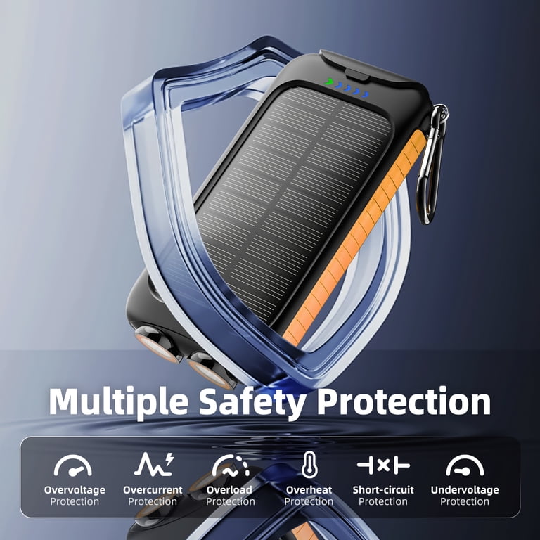 Yelomin 49800mAh Solar Power Bank 22.5W Fast Charging photo 6