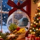 thumbnail image 4 of Adorno de Navidad 3D Transparente Bola de Pájaro | Decoración de árbol colgante hecha a mano | Efecto de globo de nieve con remolino de purpurina, caja de música, exhibición de pájaros realista,, 4 of 5