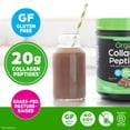thumbnail image 3 of Orgain Grass-Fed 20g Collagen Peptides Powder – Type I & III, Chocolate, 1.15lb, 3 of 7