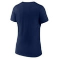 thumbnail image 3 of Women's Navy Tennessee Titans Americana Team V-Neck T-Shirt, 3 of 3