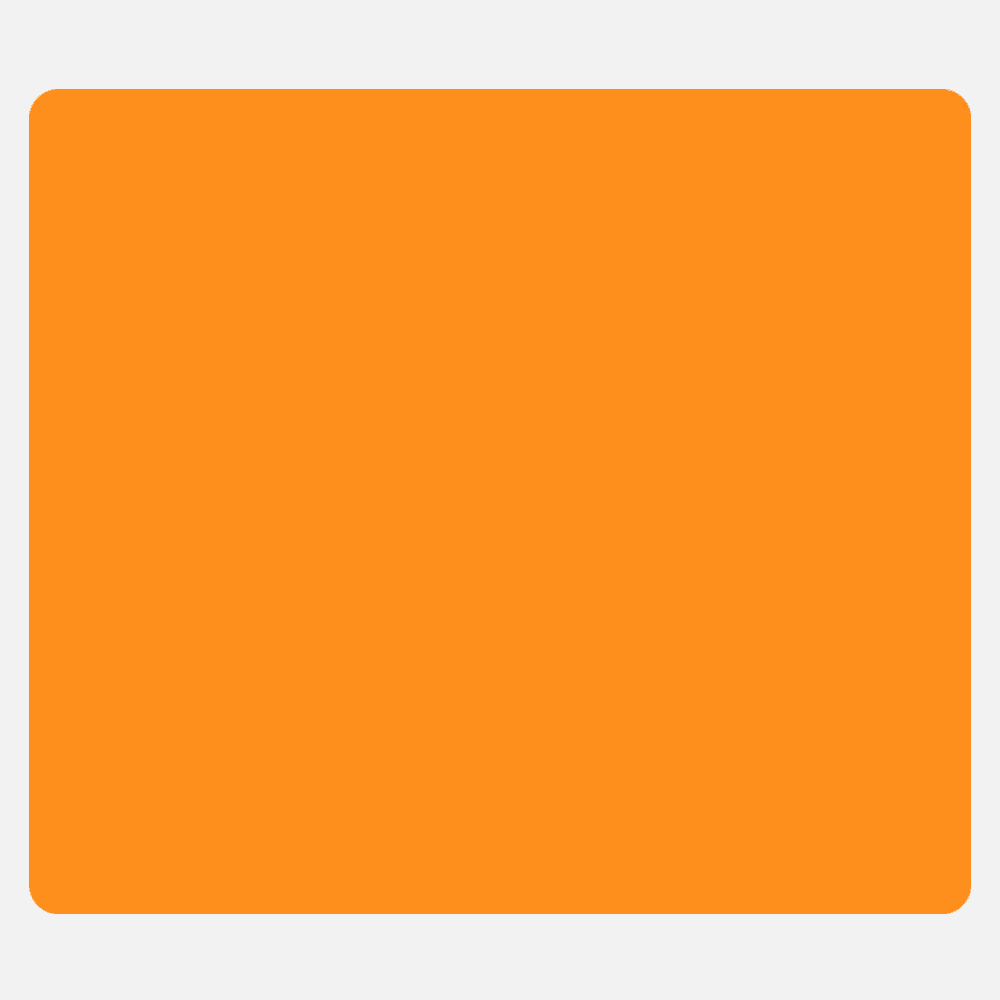 JAM Paper Standard Label Rolls, Rectangle, 3 1/2 x 4, Neon Orange, 125 Labels/Roll