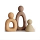 thumbnail image 1 of 3 Figuras Familiares Abstractas: Juego de Estatuas Coleccionables Minimalistas Modernas para Decoración del Hogar y la Oficina, Regalo de Inauguración de la Casa, 1 of 8