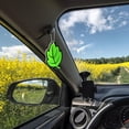 thumbnail image 6 of 1Pcs Auto Shine Paper Hanging Car Air Freshener Vanilla Shape Air Leaf Freshener Shipping Y4D2 J3B2, 6 of 10