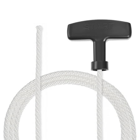 

Uxcell Recoil start Rope with Handle 0.15 Diameter 3.7ft Polyester Pull Cord