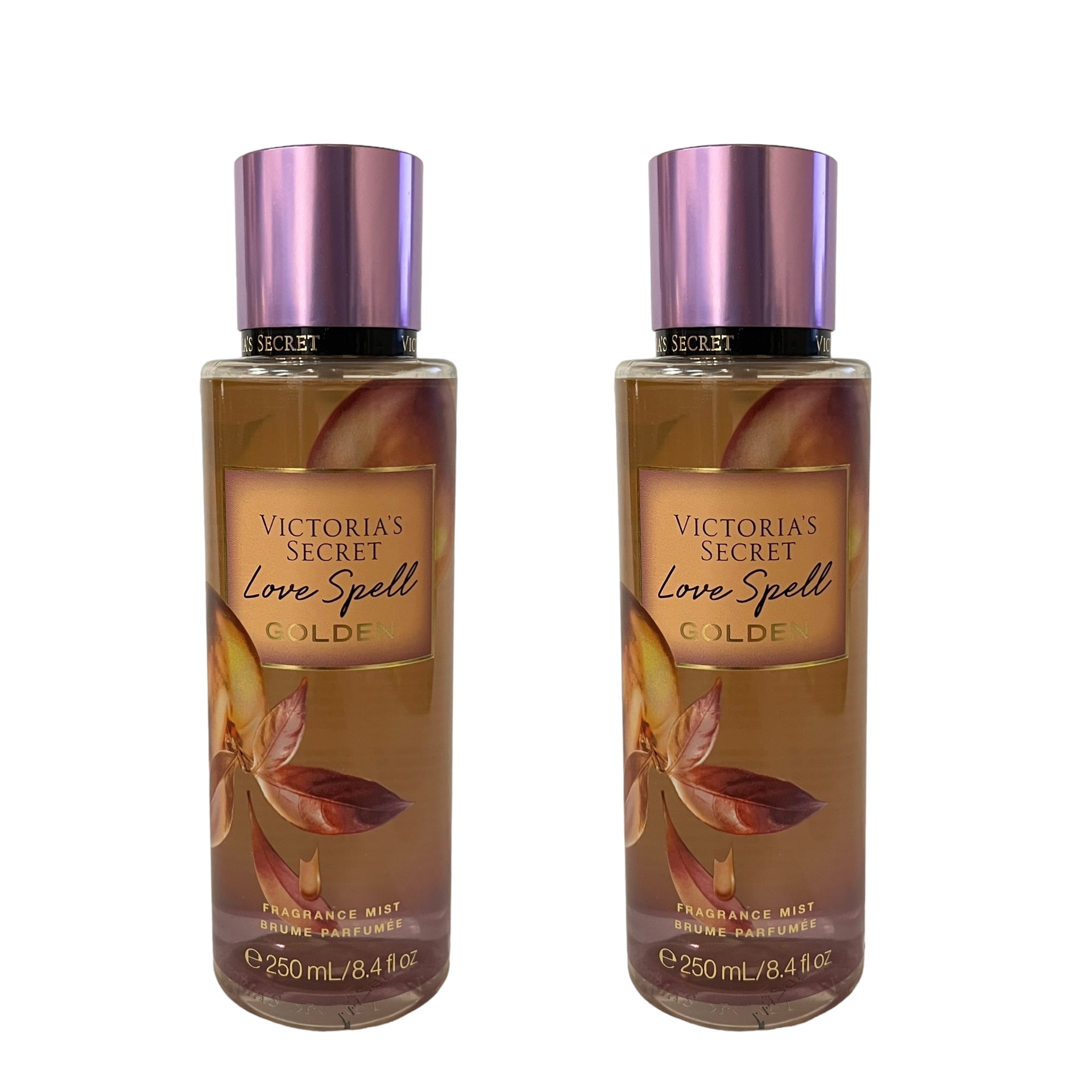 Victoria’s Secret Love Spell Golden Fragrance Mist Set 2 Pack 8.4 fl oz