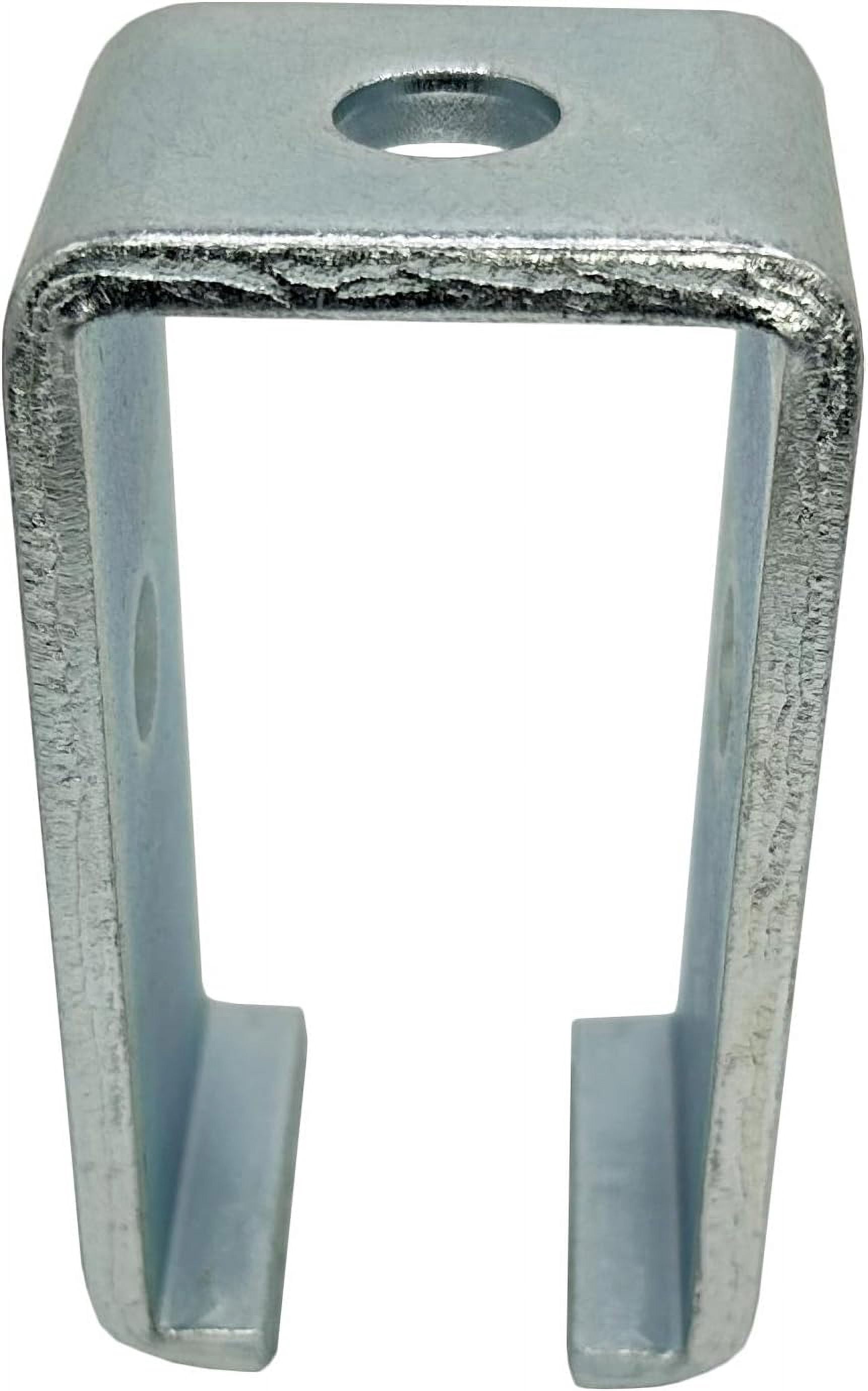 6 Pack Channel Trolley Track Hanger Bracket for All 1-5/8" Strut Channel - Intermediate Support, Heavy Duty, Electro-Galvanized (6)