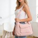 thumbnail image 1 of Mochila bandolera versátil 2 en 1 para mujer, de nailon ligero, ideal para viajes, compras y uso diario., 1 of 5