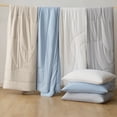 thumbnail image 4 of Breescape Essentials B-COOL Cooling Comforter, Grey, Full/Queen, 4 of 11