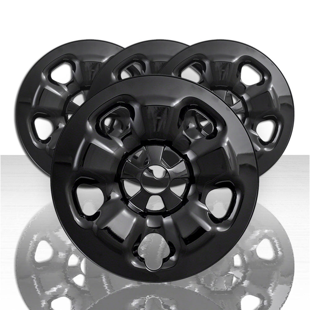 Set of 4 17' 5 Spoke Wheel Skins for 20142017 Jeep Cherokee Gloss Black