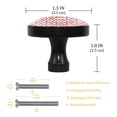 thumbnail image 3 of 4 Pcs Heart Shape Cherries Knobs for Kitchen Cabinet Cupboard Dresser Bookcase Drawer Pulls Handles Round Home Decor, 3 of 5