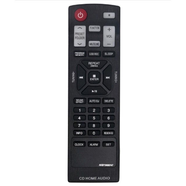 New AKB73655747 Replace Remote Control Compatible with LG CD Home Audio