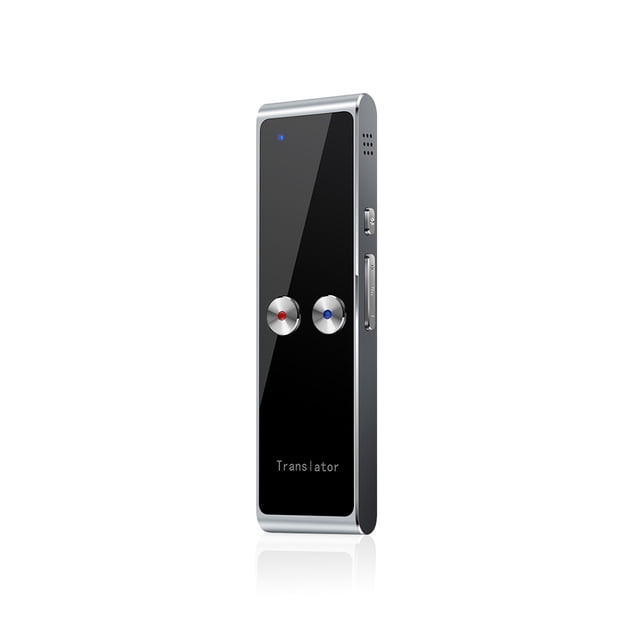 Cateissary Traductor de voz portátil profesional con 800mAh 68 idiomas intérprete de viaje recargable Type2 NO2
