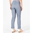 thumbnail image 2 of Charter Club Women's Tummy Control Skinny Pants Blue Size 8 Petite, 2 of 3