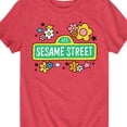 thumbnail image 3 of Sesame Street - Vintage Sesame Street Logo - Toddler and Youth Short Sleeve Graphic T-Shirt, 3 of 5
