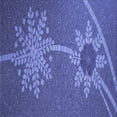 thumbnail image 1 of Ahgly Company Machine Washable Indoor Square Transitional Light Slate Blue Area Rugs, 4' Square, 1 of 7