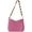Pink, variant on CoCopeaunts Straw Purses for Women Stylish Straw Shoulder Bag Woven Tote Bag Hobo Bag for Travel Vacation Beach