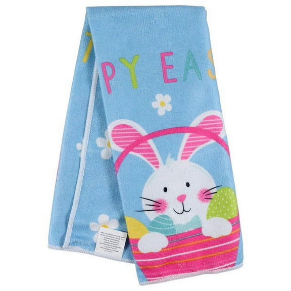 AOTA Easter Dish Towels Set of 2 | Easter Towels | Easter Hand Towels for Bathroom | Easter Hand Towels | Easter Kitchen Towel set | Bunny Decorative Towels Kitchen | Happy Easter