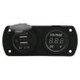 thumbnail image 2 of Fast Car Charger, Car Voltmeter Safe Waterproof  For Motorcycles For Yachts, 2 of 8