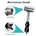 thumbnail image 3 of Bushscraft Hand Auger, High Hardness Multi Purpose Hand Auger Wrench Scotish Eye Small Portable  For Hiking, 3 of 8