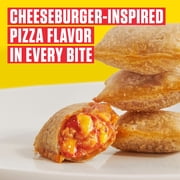 Totino's Pizza Rolls, Cheeseburger Flavored, Frozen Appetizers, 50 Rolls, 24.46 oz