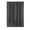 Black #2, variant on Solid Color Sheer Curtains with Rod Pocket | Semi-Transparent Polyester Gauze Panel | 52x63 Inches | Black, White, Gray, Pink, Navy Options