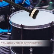 Bass Drum Mallet for Tenor Drums with Rubber Handle and Felt - Percussion Sticks for Musical Instruments
