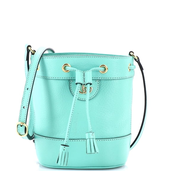 Pre-Owned Ophidia Bucket Bag Leather Mini By Rebag