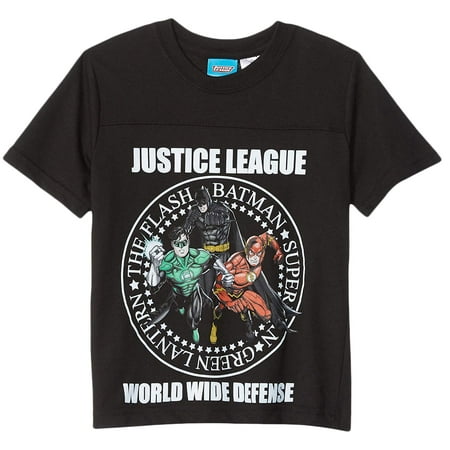 Justice League Defense Little Boys T-Shirt