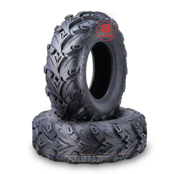 Wanda ATV/UTV Tires 25X8-12 25x8x12 8PR , Set 2