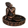 Sleeping Buddha Statue Buddha Statues Home Decoration Buddha Tealight Holder for Home Bedroom Living Room - Copper